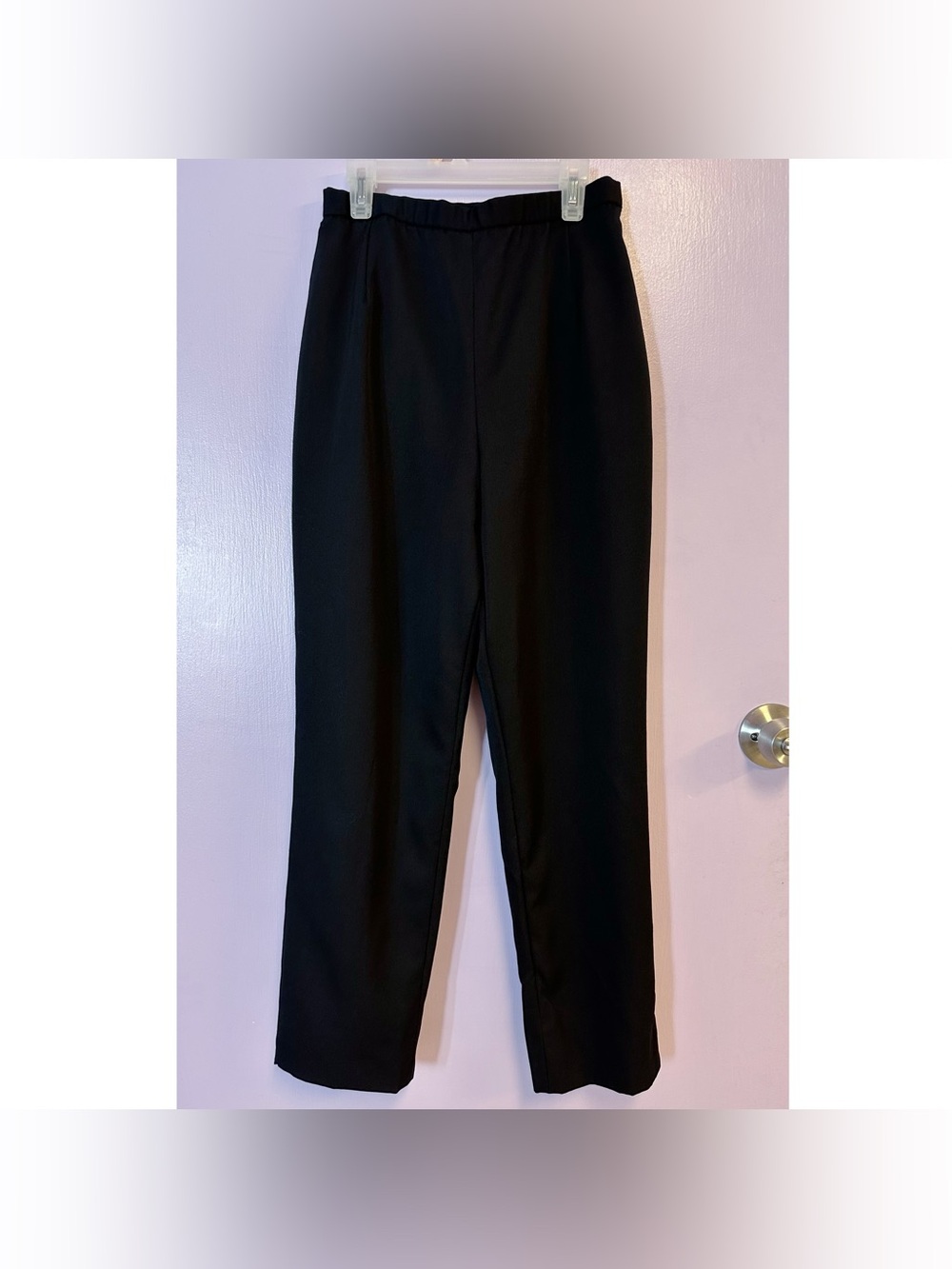 Vintage Classiques Entier Women’s 100% Pure Wool Black Pants Size 4 with Lining